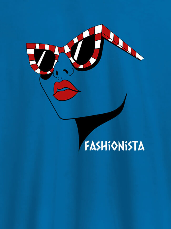 Custom Fashionista Womens T Shirt Trendy Unique Design