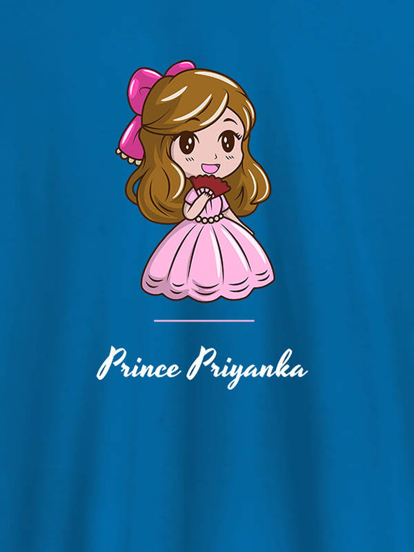 Custom Cute Princess with Your Name On Personalized Women Tees