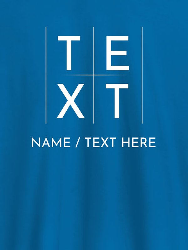 Custom Write Your Name and Text On T-shirts For Women with Name, Text and Photo