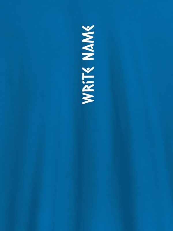 Custom Vertical Name On Personalized T-Shirt for Women