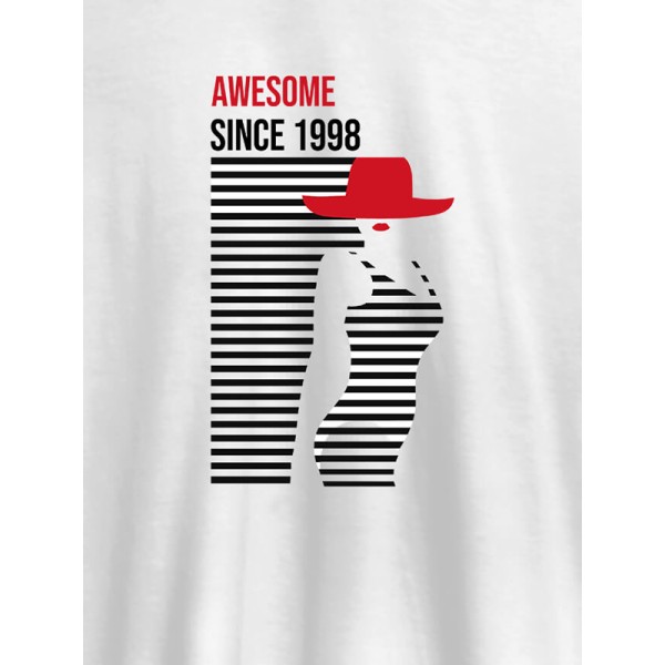 Awesome Since Personalised Womens T Shirt