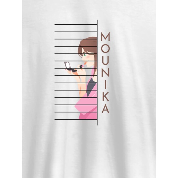 Personalised Womens T Shirt With Name Unique Design