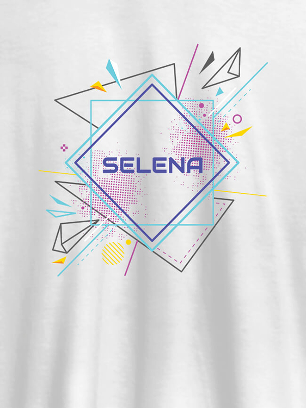 Custom Personalised Womens Tshirt With Unique Art