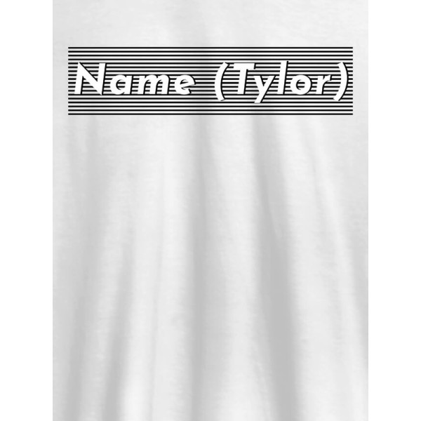 Personalised Unique Womens T Shirt With Name