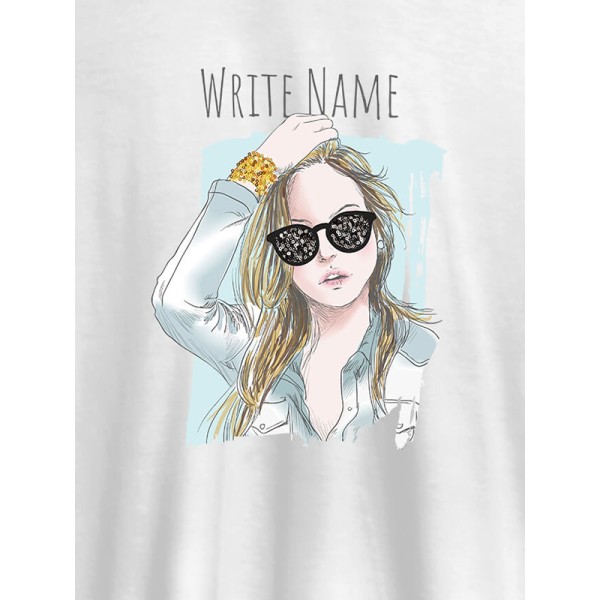 Latest Fashion Sunglasses Personalised Womens T Shirt