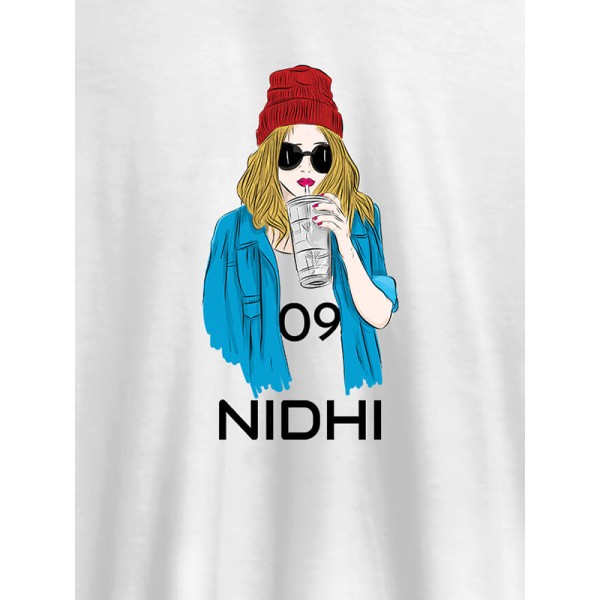 Funky Sunglasses Personalised Womens T Shirt