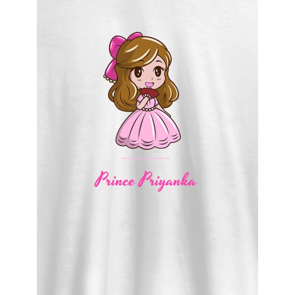 Cute Princess with Your Name On Personalized Women Tees