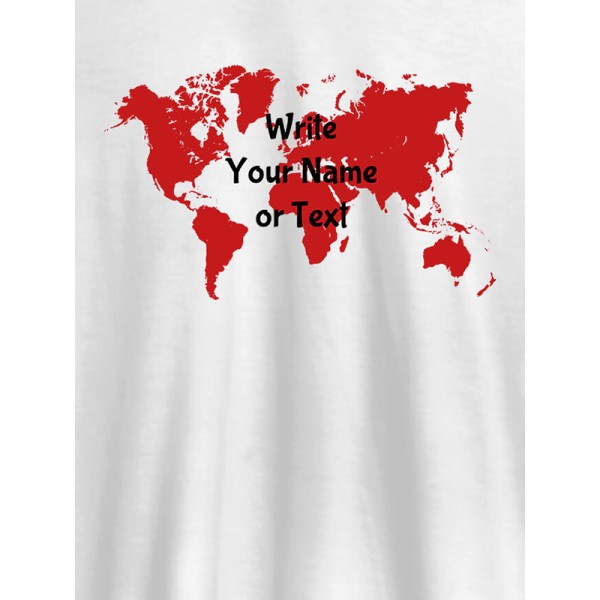 Wite Your Name On Customized Tshirt for Women Wite Your Name On Customized Tshirt for Women