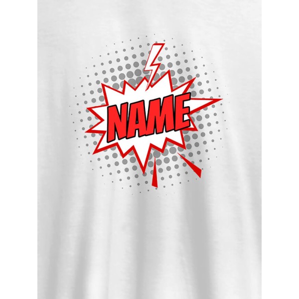Thunder Theme On Customized Women Tees