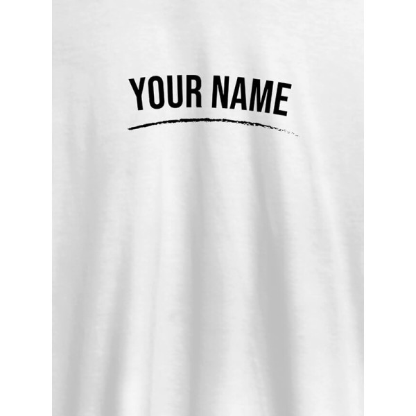 Signature Theme with Your Name On Customized Women Tees