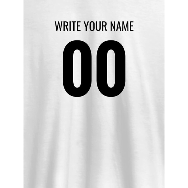 Name and Number On Women T Shirts with Name, Text, and Photo