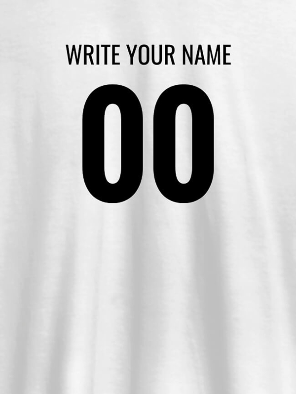 Custom Name and Number On Women T Shirts with Name, Text, and Photo