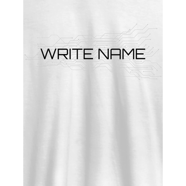 Circuit Theme with Name On Customized Women Tees