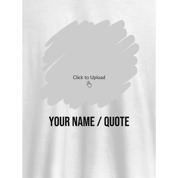 Your Photo in Circle Grunge Shape On T-shirts For Women with Name, Text and Photo Your Photo in Circle Grunge Shape On T-shirts For Women with Name, Text and Photo