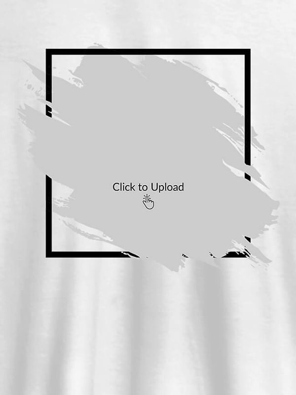 Your Photo in Paint Effect On Customized Womens T-Shirt