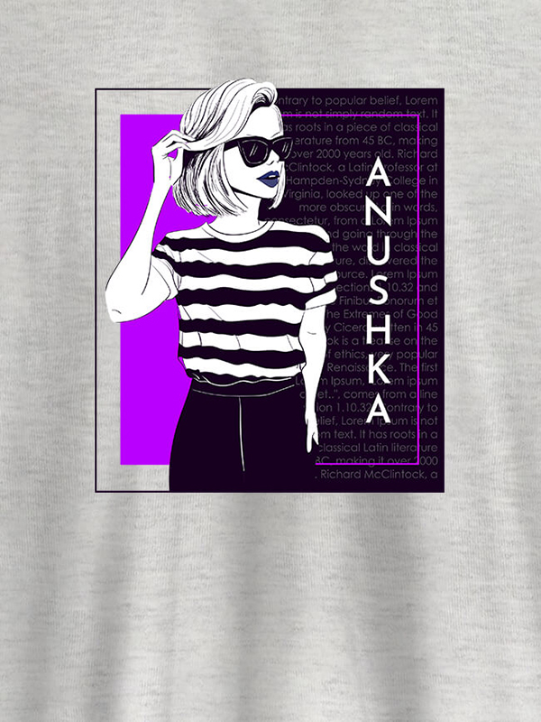 Custom Personalised Womens T Shirt Latest Fashion Trends With Name