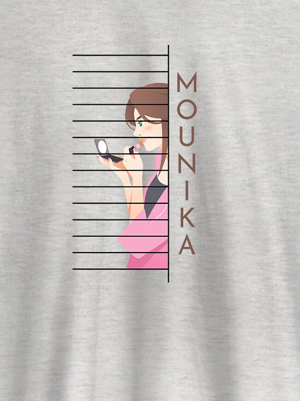 Custom Personalised Womens T Shirt With Name Unique Design