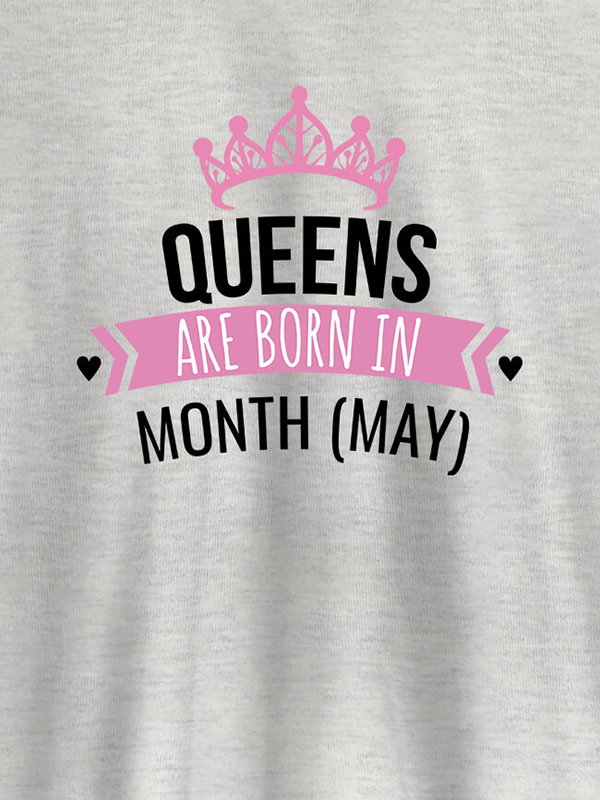 Custom Queens Are Born In January Personalised Womens T Shirt With Name