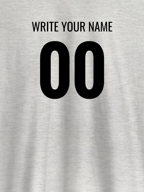 Custom Name and Number On Women T Shirts with Name, Text, and Photo