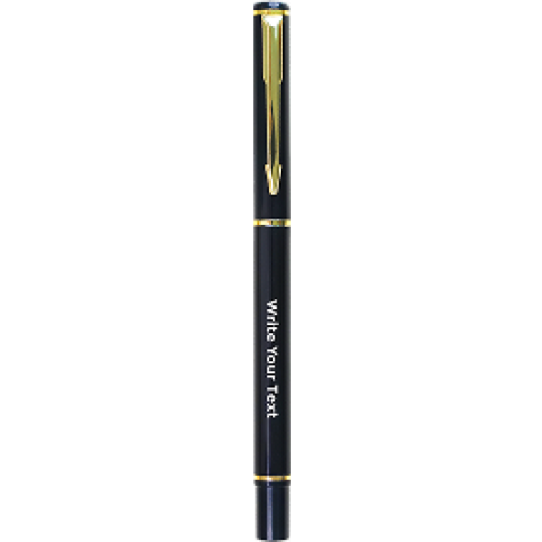Cap Black Metal Glossy Body