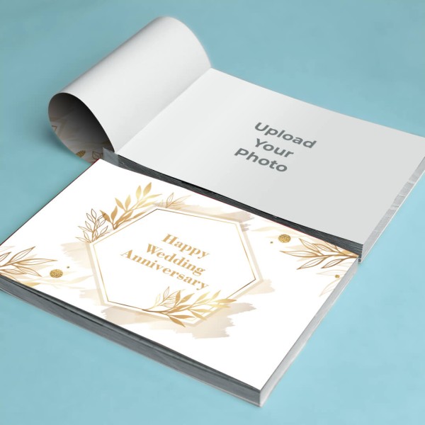 Custom Wedding Anniversary wishes Design Book