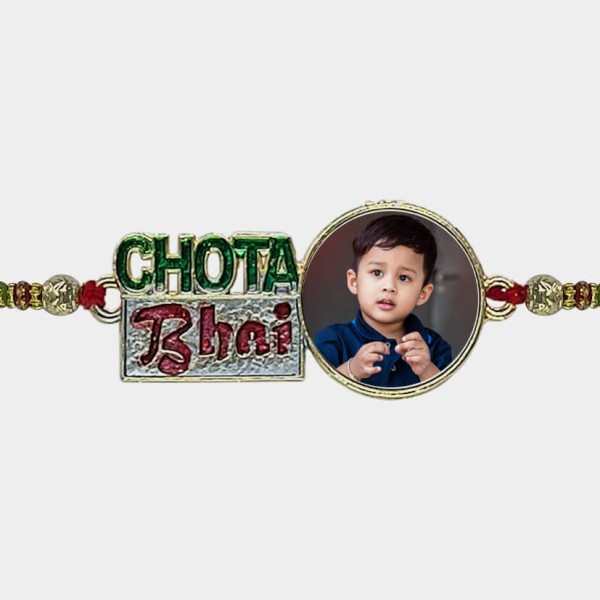 Custom Chota Bhai Photo Rakhi