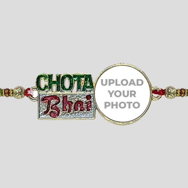 Custom Chota Bhai Photo Rakhi