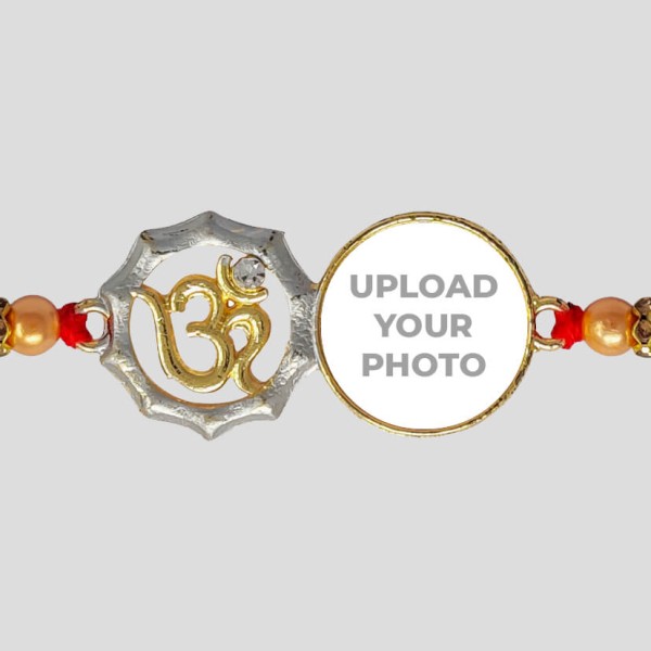 Om Chakra Rakhi with Photo