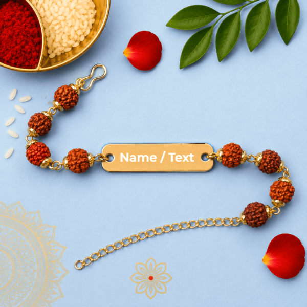 Rudraksha Name Rakhi Rudraksha Name Rakhi