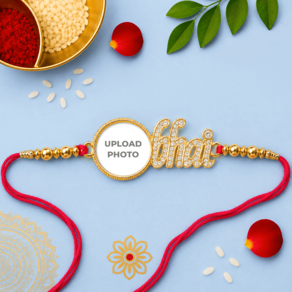Silver Color Bhai Rakhi Silver Color Bhai Rakhi