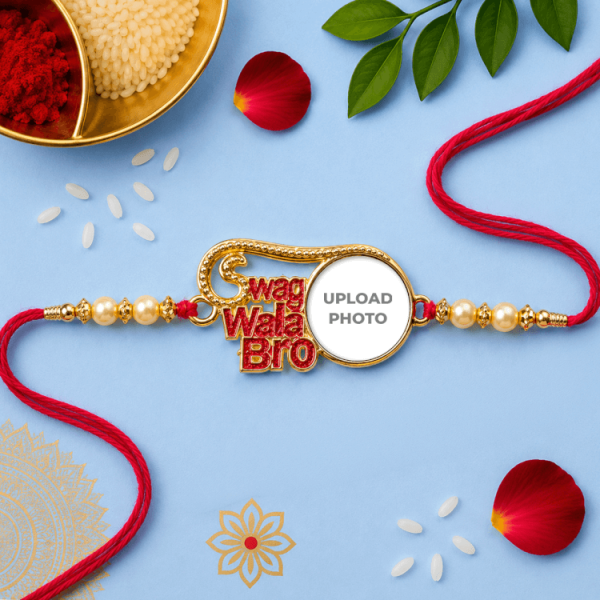 Swag Wala Bro Rakhi with Photo Swag Wala Bro Rakhi with Photo