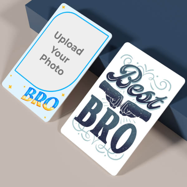 Custom Best Bro Design Wallet Card