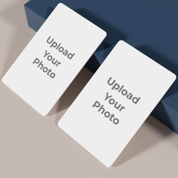 Custom Portrait Dual-Side Full Picture Upload Design Photo Wallet Card