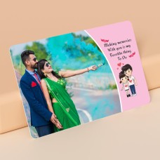 Cute Kids in Love Wallet Card Design