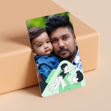 My Son is A Super Hero Wallet Card Design