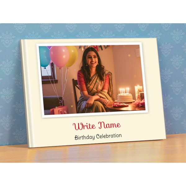 Personalized Birthday Celebration Photobook Design