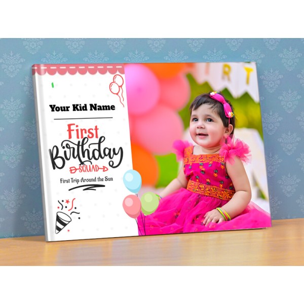 My First Birthday Journey Photobook