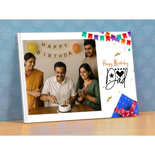 Dad Colorful Birthday Party Album
