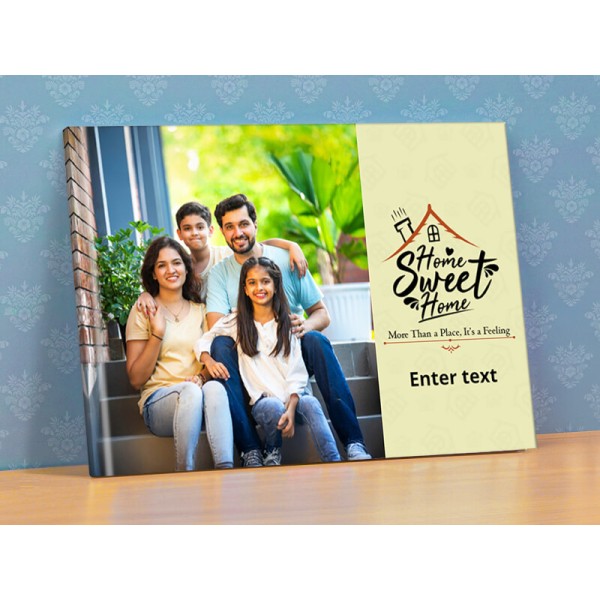 Personalized Text With Sweet Home House Warming Photobook