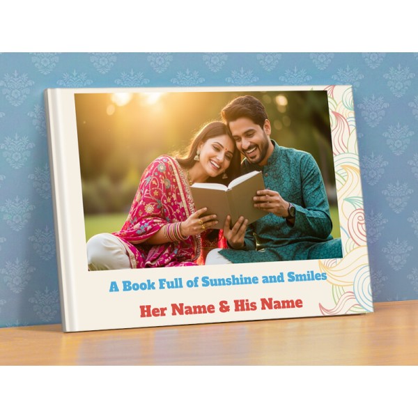 Vibrant Swirls Sunshine And Smiles Photobook