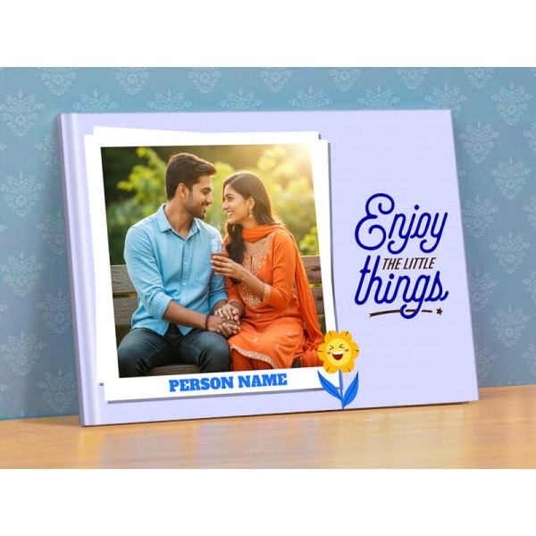 Enjoy The Little Things Photobook With Text Customisation