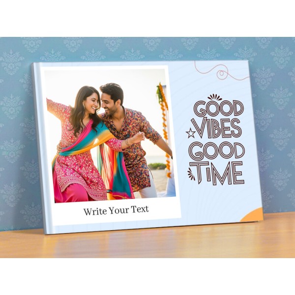 Good Vibes Good Times Photobook With Custom Name