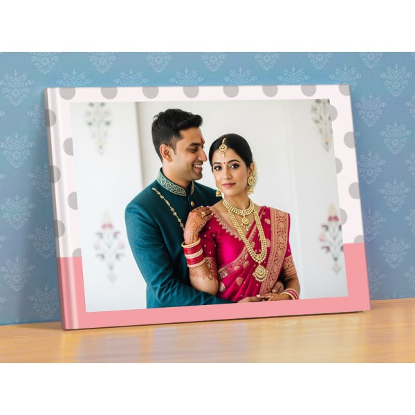 Polka Dot Wedding Photo Album