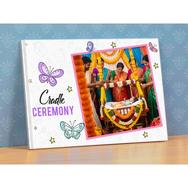 Butterflies Themed Cradle Ceremony Photobook