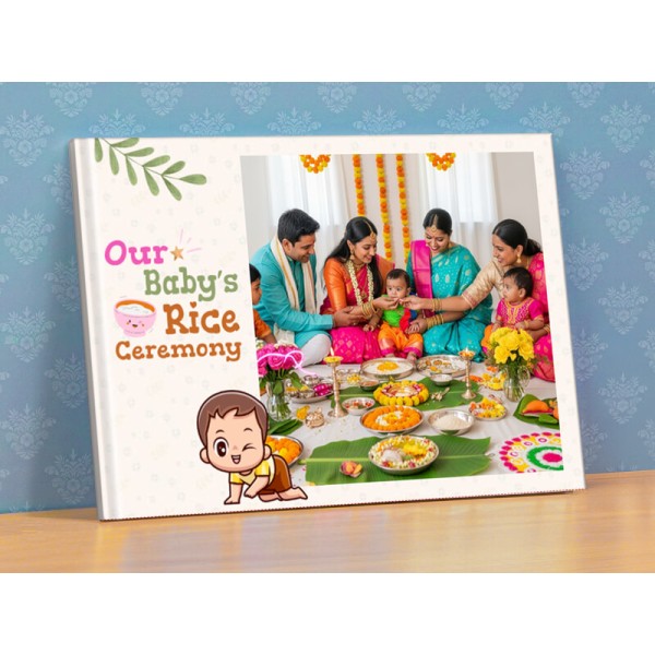 First Rice Ceremony Joys Photobook