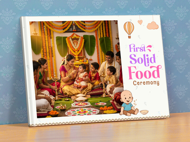 First Meal Journey Photobook