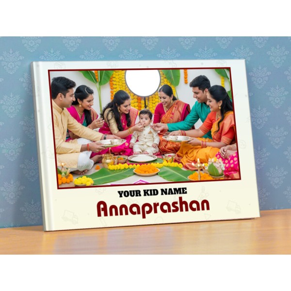 Customized Text Baby Annaprasan Photobook