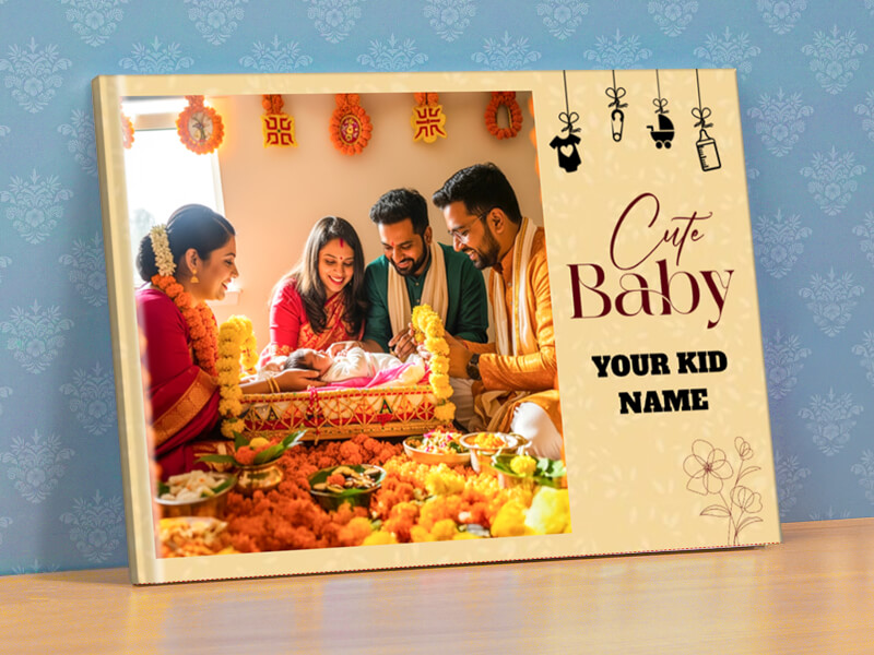 Cute Baby First Tradition Picture Book