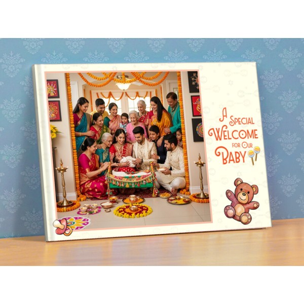 A Special Welcome for Our Baby Photo Collection Book
