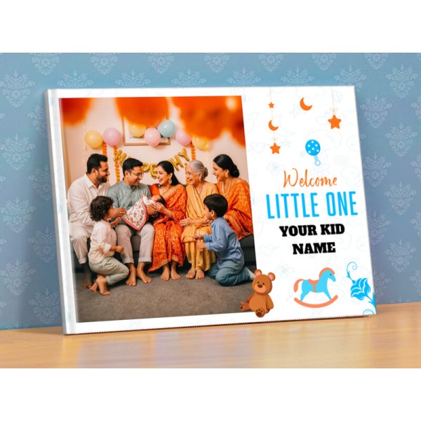 Welcome Little One with Text Customization Photobook